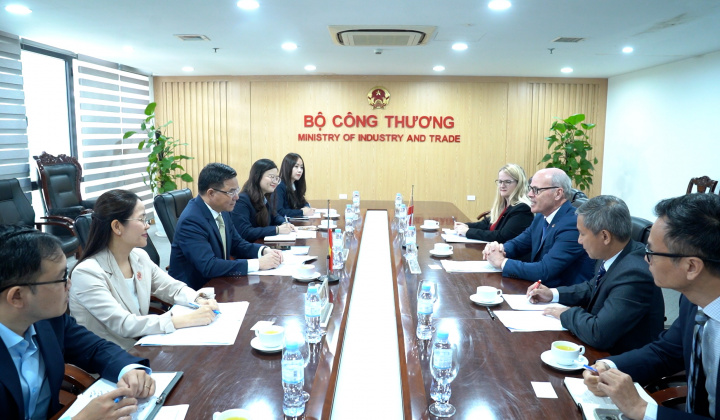 Bộ trưởng Lê Mạnh Hùng và Đại sứ Canada cùng thúc đẩy hợp tác thương mại, đầu tư