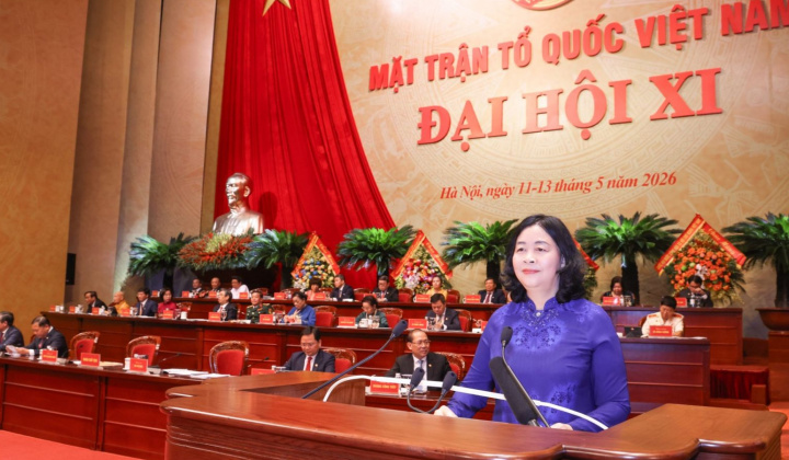 Đồng chí Bùi Thị Minh Hoài tiếp tục được hiệp thương cử giữ chức Chủ tịch Uỷ ban Trung ương Mặt trận Tổ quốc Việt Nam khóa XI
