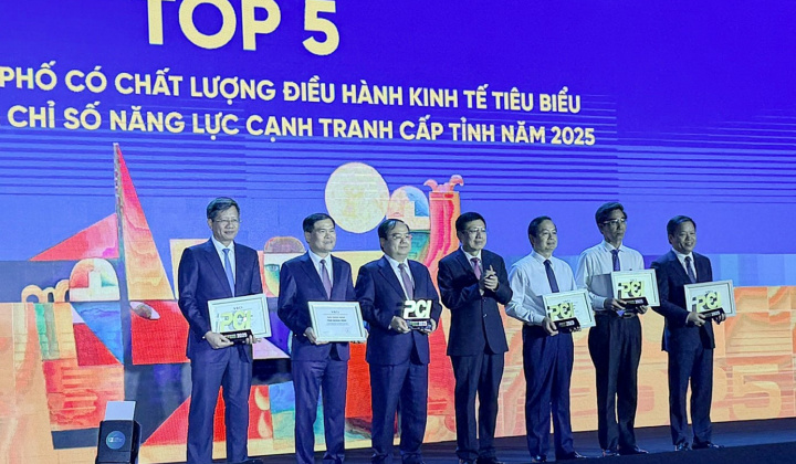 Phú Thọ lọt Top 5 địa phương có chất lượng điều hành kinh tế xuất sắc nhất