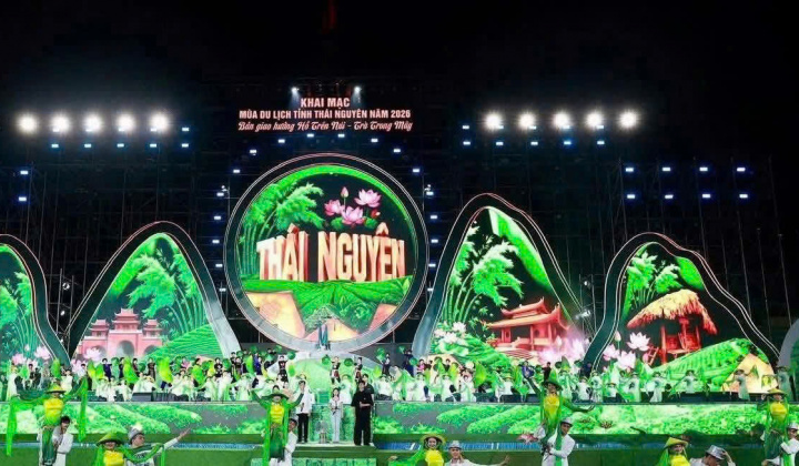 Khai mạc Mùa du lịch Thái Nguyên: Bản giao hưởng "Hồ trên núi - Trà trong mây"