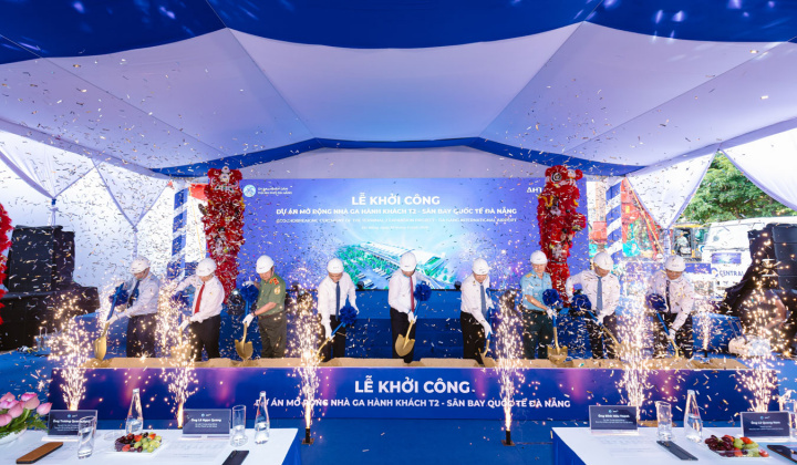 Khởi công dự án mở rộng Nhà ga hành khách quốc tế Đà Nẵng