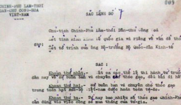 [Truyền thống Công Thương] Thành lập Nha Thương vụ và Nha Kinh tế Tín dụng, thúc đẩy phục hồi và phát triển các hoạt động thương mại