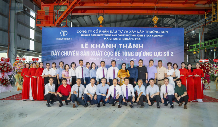 Công ty cổ phần đầu tư và xây lắp Trường Sơn chia cổ tức năm 2025 bằng tiền mặt với tỷ lệ 5%