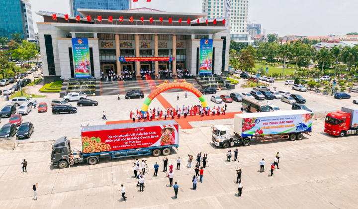 Central Retail đặt mục tiêu tăng gấp đôi sản lượng tiêu thụ vải thiều Bắc Ninh trong năm 2026