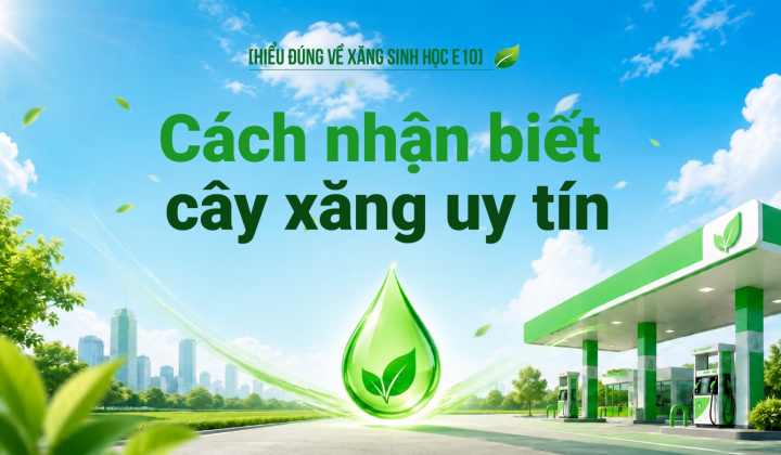 [Hiểu đúng về xăng E10] Cách nhận biết cây xăng uy tín