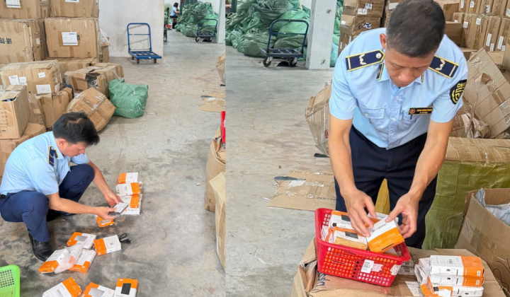 Hà Nội: Phát hiện kho hàng chứa hơn 30.000 sản phẩm nghi giả mạo nhãn hiệu, không rõ nguồn gốc