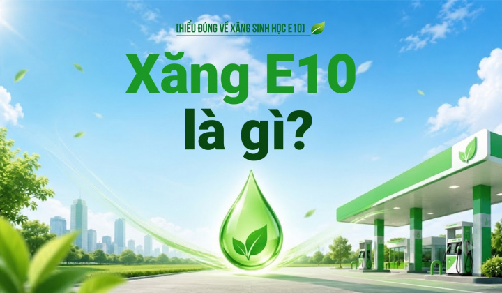 [Hiểu đúng về xăng E10] Xăng E10 là gì?