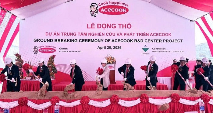 Acecook Việt Nam xây dự án Trung tâm nghiên cứu và phát triển mới