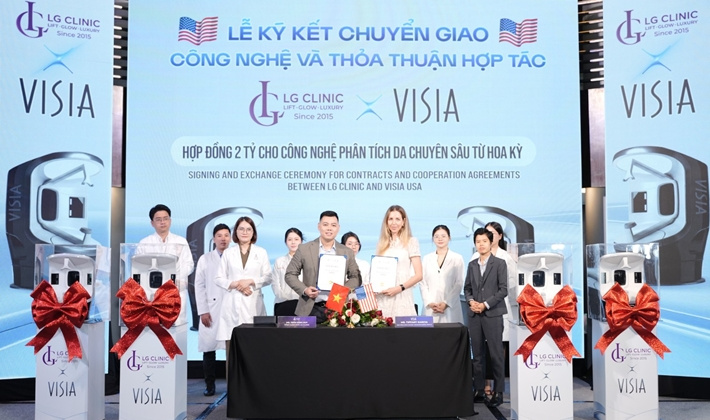 LG Clinic ký deal 2 tỷ đồng: Chính thức sở hữu công nghệ phân tích da VISIA hàng đầu từ Hoa Kỳ