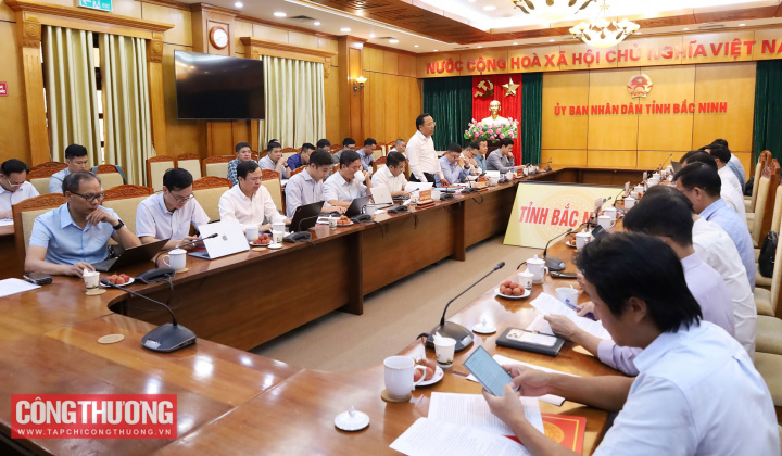 Bộ Công Thương làm việc với tỉnh Bắc Ninh: Đẩy nhanh các dự án điện trọng điểm, chủ động đáp ứng nhu cầu phụ tải tăng cao