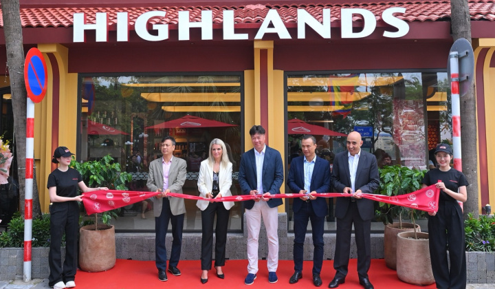 Highlands Coffee đạt mốc 1.000 cửa hàng tại Việt Nam