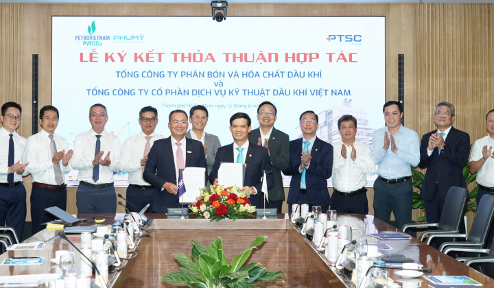 PVFCCo - Phú Mỹ và PTSC ký kết Thỏa thuận Hợp tác, tăng cường liên kết trong hệ sinh thái Petrovietnam