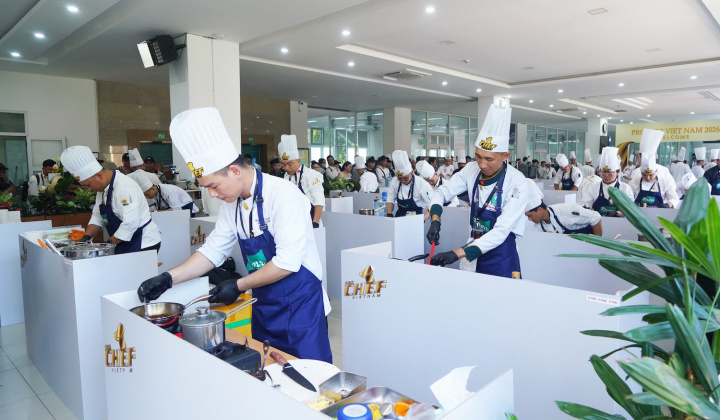 46 đầu bếp tranh tài tại Cuộc thi ẩm thực quốc tế ProChef Việt Nam 2026
