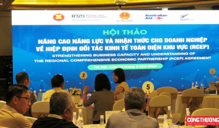 Nâng cao năng lực của doanh nghiệp để khai thác tối đa lợi ích của Hiệp định RCEP