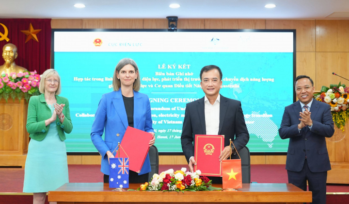Cục Điện lực và Cơ quan Điều tiết Năng lượng Australia thúc đẩy hợp tác trong vận hành hệ thống và phát triển thị trường điện