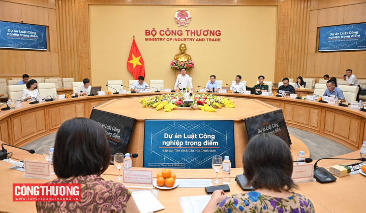 Bộ Công Thương tiếp tục hoàn thiện dự thảo Luật Công nghiệp trọng điểm