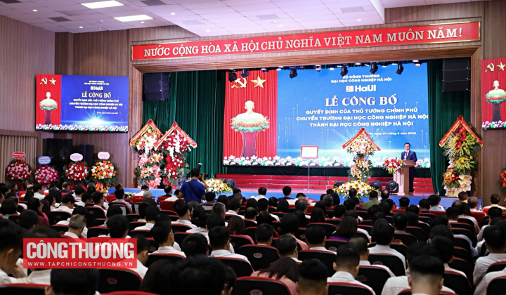 Đại học Công nghiệp Hà Nội bước vào giai đoạn phát triển mới sau quyết định chuyển đổi mô hình