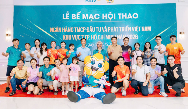 BIDV Nam Bình Dương: Lan tỏa tinh thần gắn kết tập thể hướng tới chào mừng 20 năm thành lập