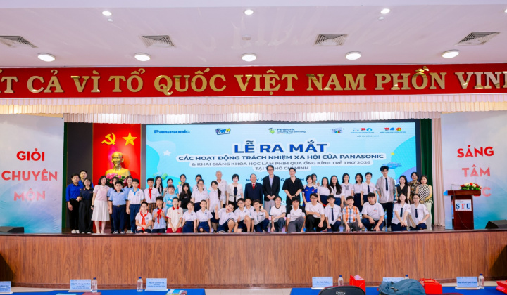 Panasonic ra mắt các hoạt động trách nhiệm xã hội về giáo dục tại TP.HCM, đồng hành cùng thế hệ trẻ vì phát triển bền vững