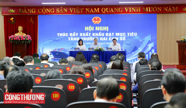 Triển khai đồng bộ các giải pháp thúc đẩy xuất khẩu, góp phần thực hiện thành công mục tiêu tăng trưởng kinh tế hai con số