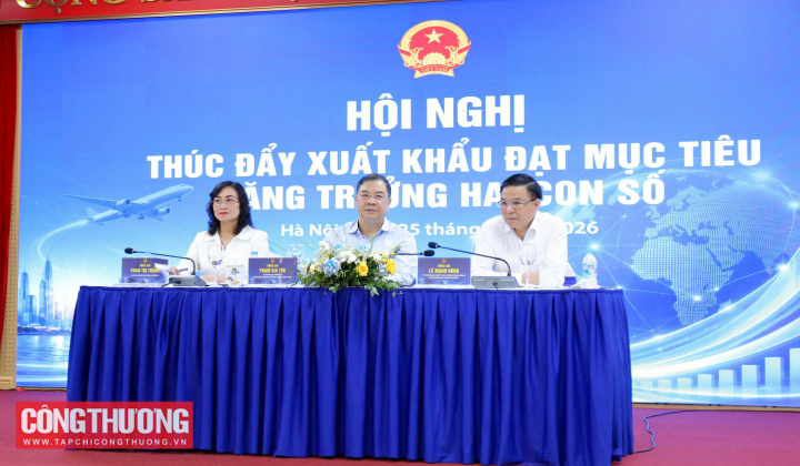 [CHÙM ẢNH] Hội nghị Thúc đẩy xuất khẩu đạt mục tiêu tăng trưởng hai con số