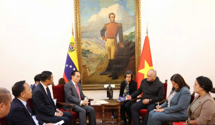 Các hoạt động của Thứ trưởng Nguyễn Hoàng Long trong khuôn khổ chuyến thăm và làm việc tại Venezuela của Ủy viên Bộ Chính trị, Bộ trưởng Bộ Ngoại giao Việt Nam Lê Hoài Trung