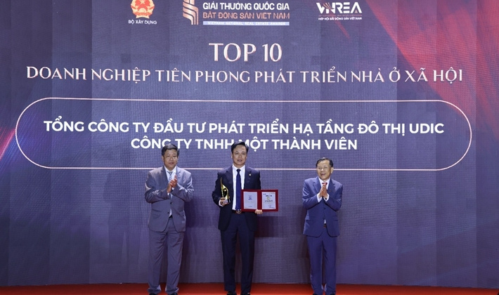 UDIC lọt Top 10 doanh nghiệp tiên phong phát triển nhà ở xã hội