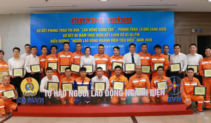 Công đoàn Tổng công ty Điện lực miền Bắc: Điểm tựa vững chắc của hơn 26.000 người lao động