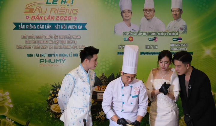PVFCCo - Phú Mỹ đồng hành cùng Lễ hội Sầu riêng Đắk Lắk 2026: Chung tay nâng tầm giá trị sầu riêng Việt