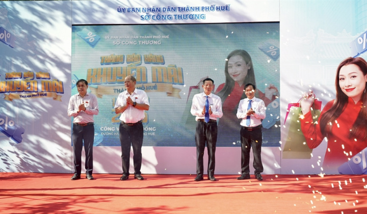 Thành phố Huế: Phát động tháng bán hàng khuyến mại lần thứ I năm 2026
