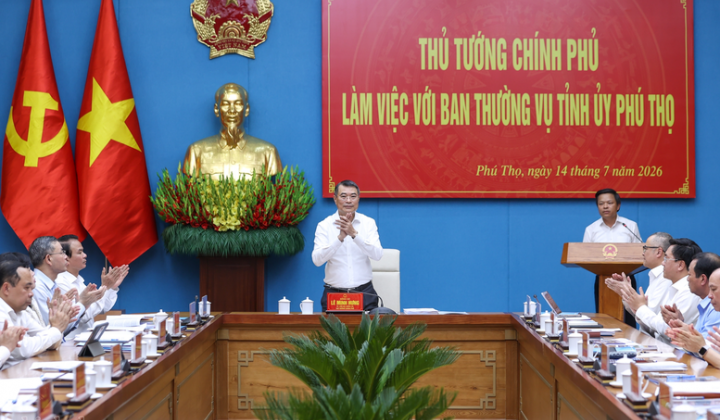 Thủ tướng Chính phủ Lê Minh Hưng: Định hướng xây dựng Phú Thọ trở thành “thủ phủ” công nghiệp công nghệ cao