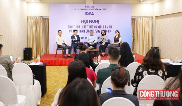 [CHÙM ẢNH] Hội nghị giới thiệu Luật Thương mại điện tử và Nghị định số 248/2026/NĐ-CP