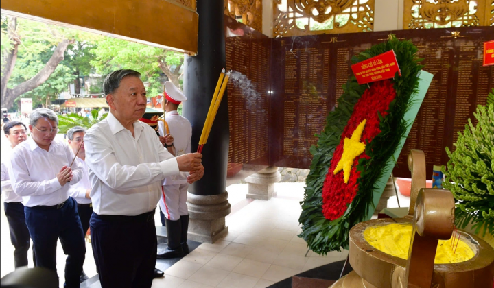 Toàn văn phát biểu của Tổng Bí thư, Chủ tịch nước Tô Lâm tại Công viên Lê Thị Riêng