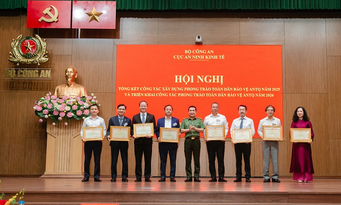 SeABank được Bộ Công an tặng Bằng khen về công tác bảo vệ an ninh Tổ quốc