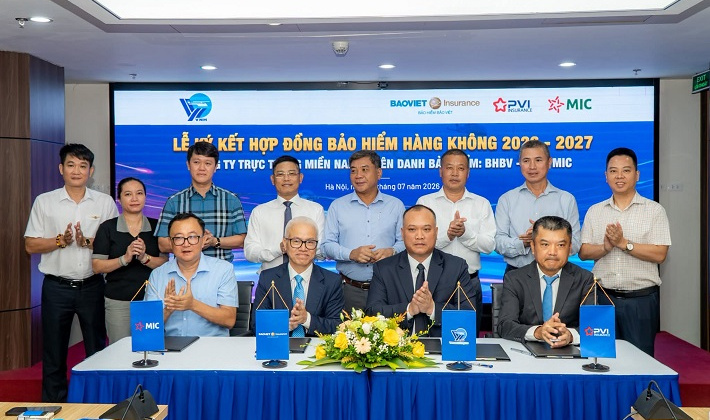Bảo hiểm Bảo Việt đứng đầu Liên danh bảo hiểm hàng không cho Tổng Công ty Trực thăng Việt Nam
