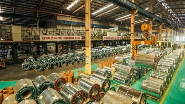 Tôn mạ VNSTEEL Thăng Long nỗ lực hoàn thành mục tiêu 6 tháng đầu năm 2026