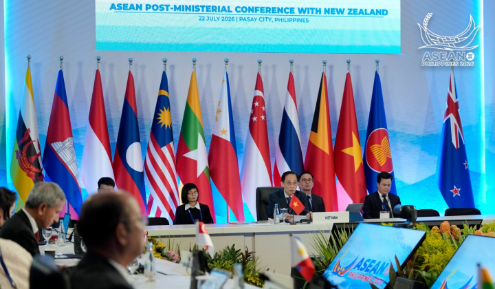 Việt Nam đồng chủ trì Hội nghị Bộ trưởng Ngoại giao ASEAN - New Zealand