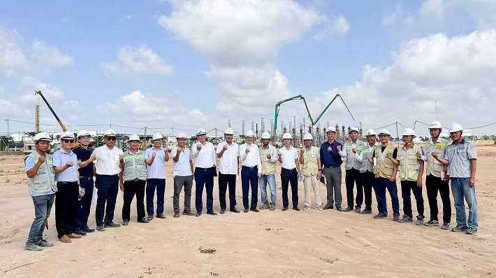 Tổng Giám đốc Vinachem Nguyễn Hữu Tú kiểm tra tiến độ Dự án Nhà máy Hóa chất Nhơn Trạch