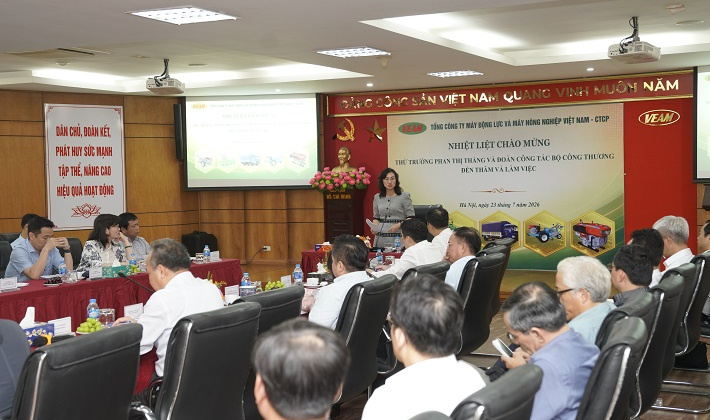 Thứ trưởng Phan Thị Thắng: VEAM cần xây dựng động lực tăng trưởng mới từ sản xuất