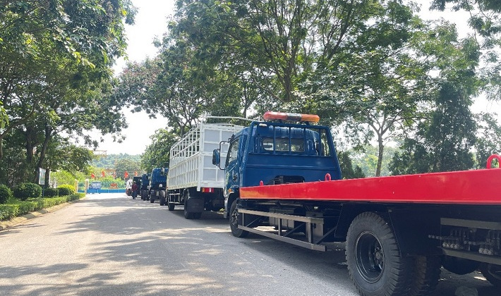VEAM MOTOR đấu giá 387 xe tải, xe khách và xe chuyên dùng