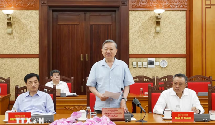 Thông cáo báo chí về cuộc làm việc của Tổng Bí thư, Chủ tịch nước Tô Lâm với Ban Thường vụ Đảng ủy Thanh tra Chính phủ