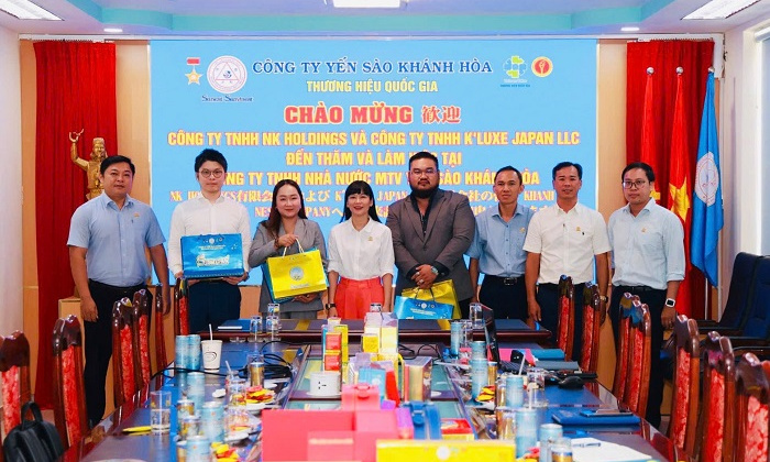 Công ty Yến sào Khánh Hòa mở rộng hợp tác với các đối tác Nhật Bản