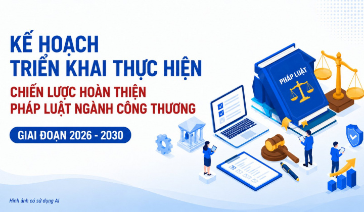 Đổi mới phương thức xây dựng và tổ chức thi hành pháp luật ngành Công Thương giai đoạn 2026-2030