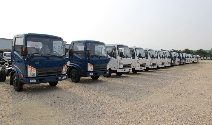 VEAM MOTOR đấu giá hơn 400 xe tải các loại, xe khách và xe chuyên dùng
