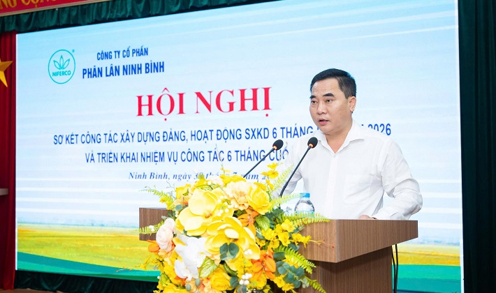 Phân lân Ninh Bình lợi nhuận tăng 37,4% trong 6 tháng đầu năm 2026