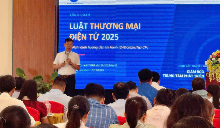 Vĩnh Long tăng tốc triển khai Luật Thương mại điện tử 2025, nâng cao năng lực quản lý trong kỷ nguyên số