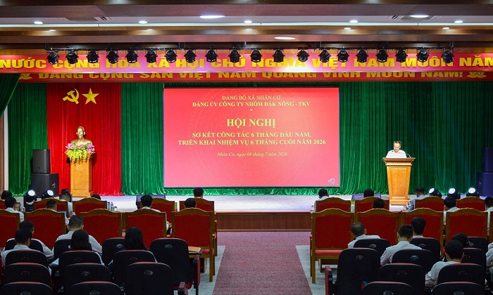 Đảng bộ Nhôm Đắk Nông: Quyết tâm hoàn thành toàn diện nhiệm vụ năm 2026