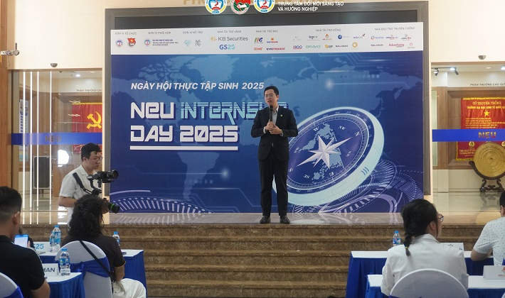 NEU Internship Day 2026: Kết nối sinh viên với thị trường lao động ngay từ giảng đường