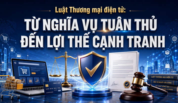 Luật Thương mại điện tử: Từ nghĩa vụ tuân thủ đến lợi thế cạnh tranh