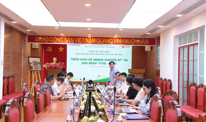 Vinachem rà soát, thúc đẩy chuyển đổi số tại các đơn vị phía Nam